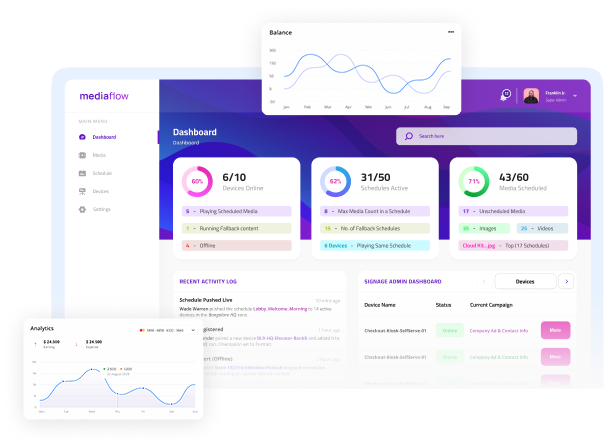 MediaFlow Dashboard